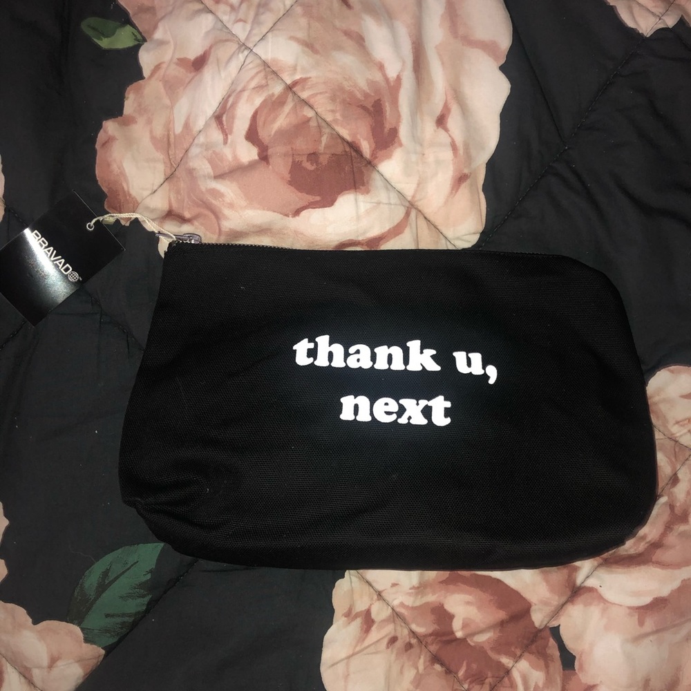 LAST ONE!!! Ariana Grande thank u, next makeup bag